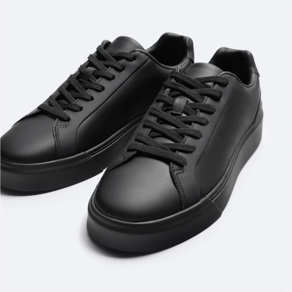 Black Zara men shoes